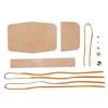 Craft Leather Workshop Kit Medicine Bag, Small, Natural, 4362-01