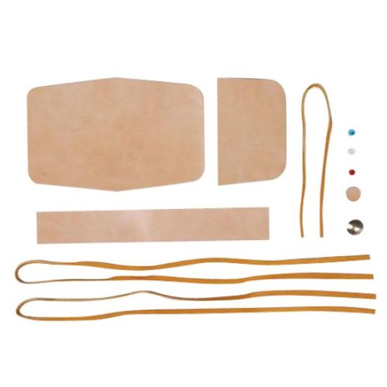 

Craft Leather Kit Leather Workshop Medicine Bag S Natural 4362-01