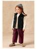 2025 Winter Kids' Thickened Corduroy Down Vest - Versatile and Warm for Boys and Girls