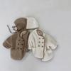 Baby Winter Plush Cardigan - Thickened Autumn Style for Toddlers & Boys