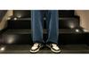 Men's Retro Solid Color Jeans: Spring & Autumn Straight-Leg Dad Pants, Loose Fit, Black/Grey, Wide Leg, Versatile Casual Long Pants