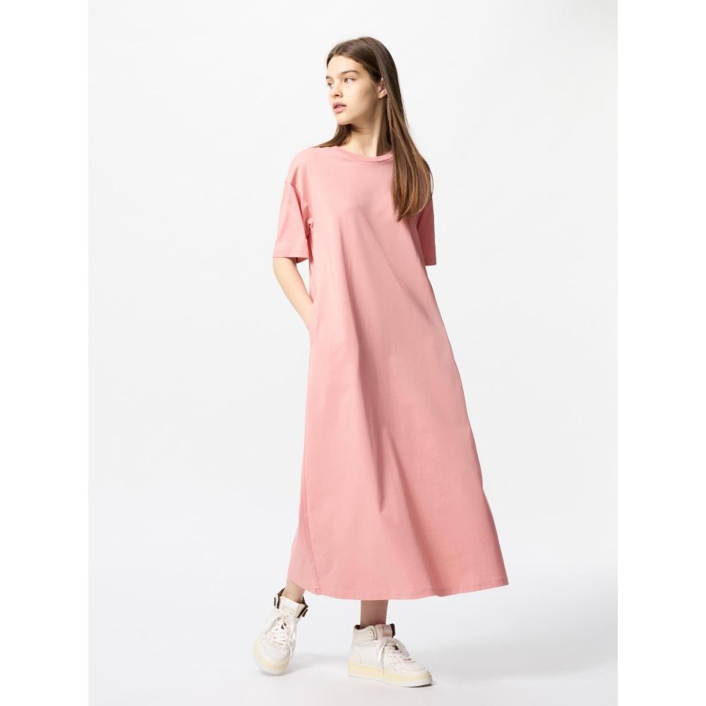 

Футболка Uniqlo Airism из хлопка с коротким рукавом 56 OLIVE/WOMEN S