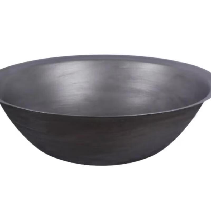 GOWKE Traditional Cast Iron Wok with Lid