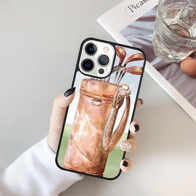 Cool Golfing Golf Club Coque Shell For iPhone 17 Air 15 16 14 13 12 Pro Max 11 Pro Max Plus Phone Case Cover