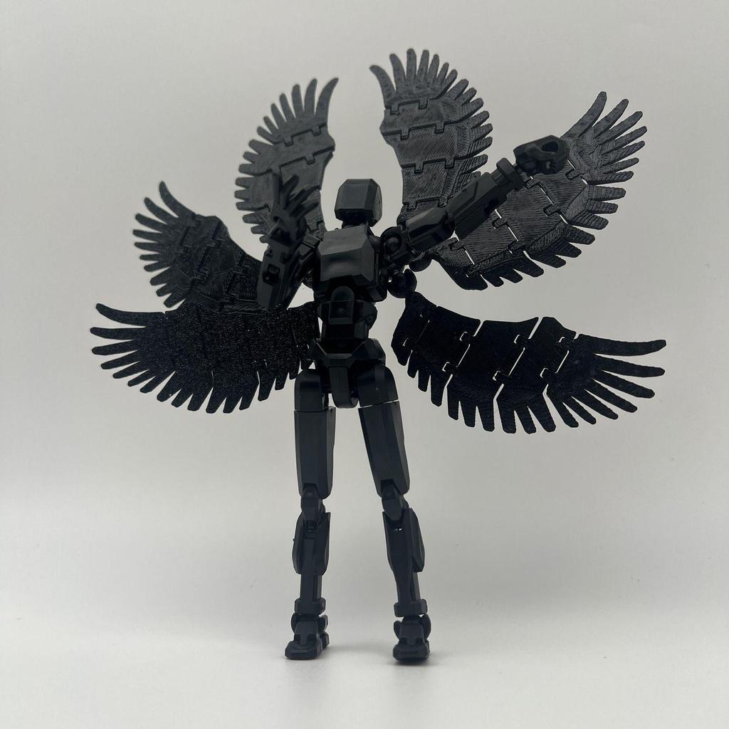 3rd Gen 3D Printed Lucky Doll: 13-Joint Articulated DIY Decompression Toy