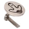 61x57mm Boat Cam Latch Marine Flush Hatch Pull 316 Stainless Steel Silver Yacht Hardware