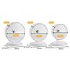 1pc Silent Hamster Running Wheel Transparent Easy To Disassemble Running Exercise Toy Widened Small Pet Toy Pets Accessories