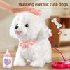 Scarf Cute Plush West Highland Children Electric Toy With Function Storytelling