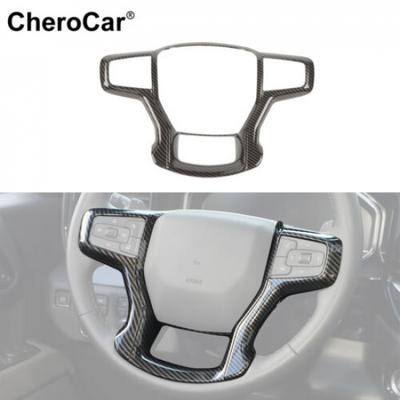 ABS Steering Wheel Decor Cover Trim For Chevy Silverado 1500 19+ Suburban 20+