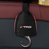 Leather Car Seat Back Hooks Portable Hanging Bag Rack for Toyota TRD GR Corolla CHR Rav4 Yaris Auris Avensis Car Accessories