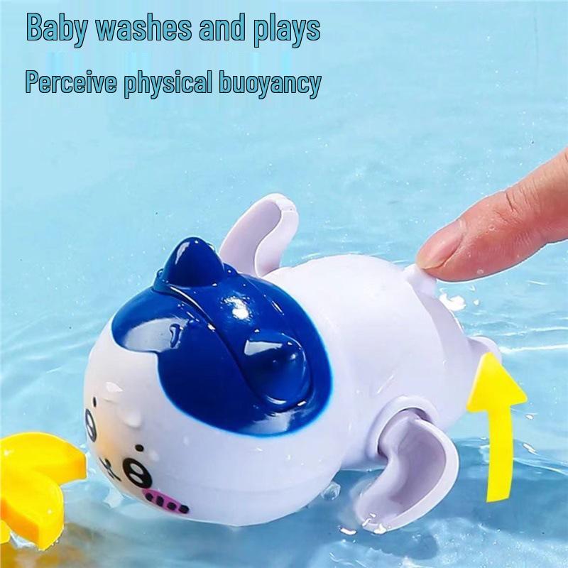 Chiikawa Usagi Summer Water Play Toy: Cute Clockwork Inertial Swimming Bath Companion