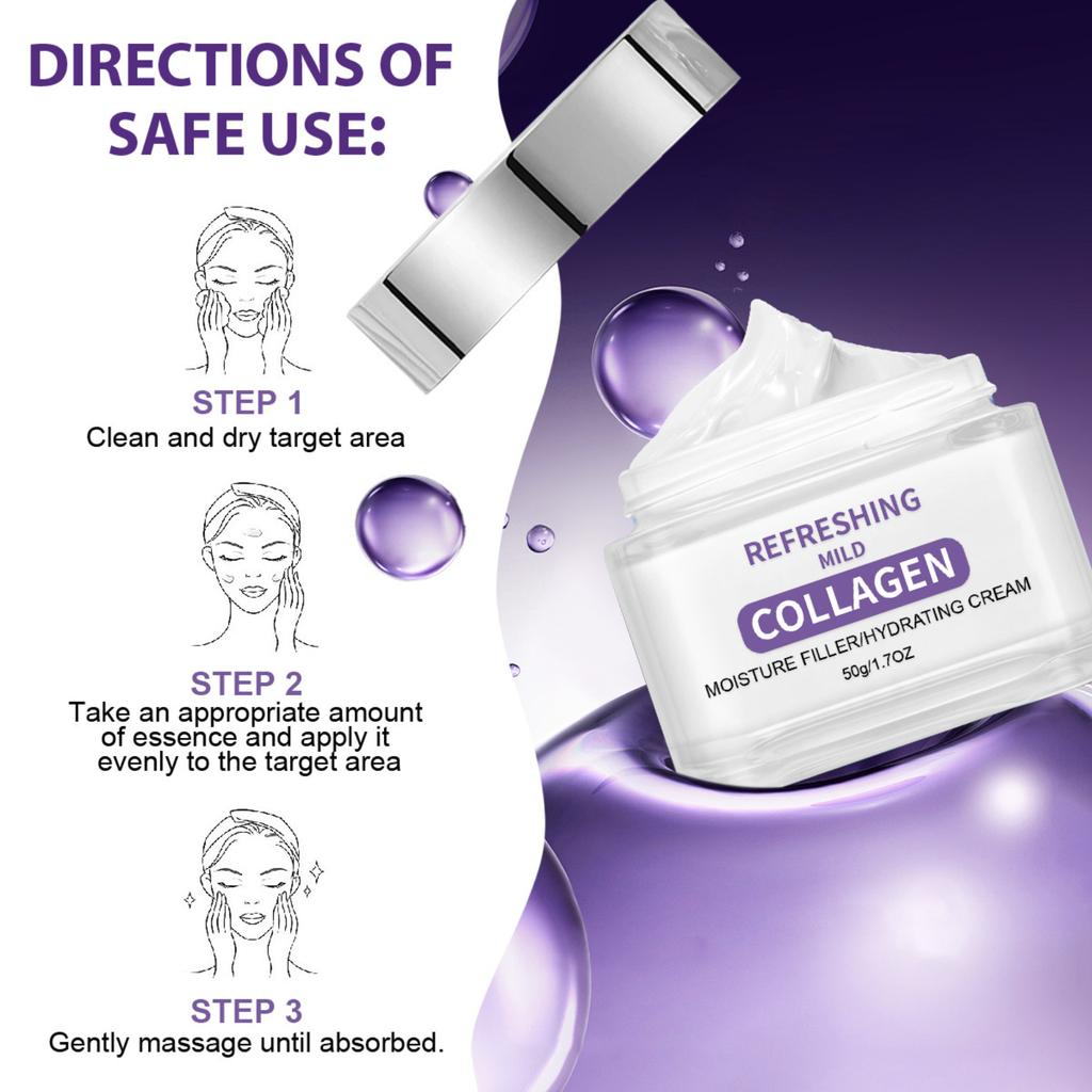 Facial Night Cream Collagen Moisturizing Cream