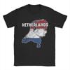 Amsterdam Flag  Cotton T Shirt For Unisex Summer  Vintage T Shirts Hip Hop Tee Shirt Oversized Hot Sale Clothing