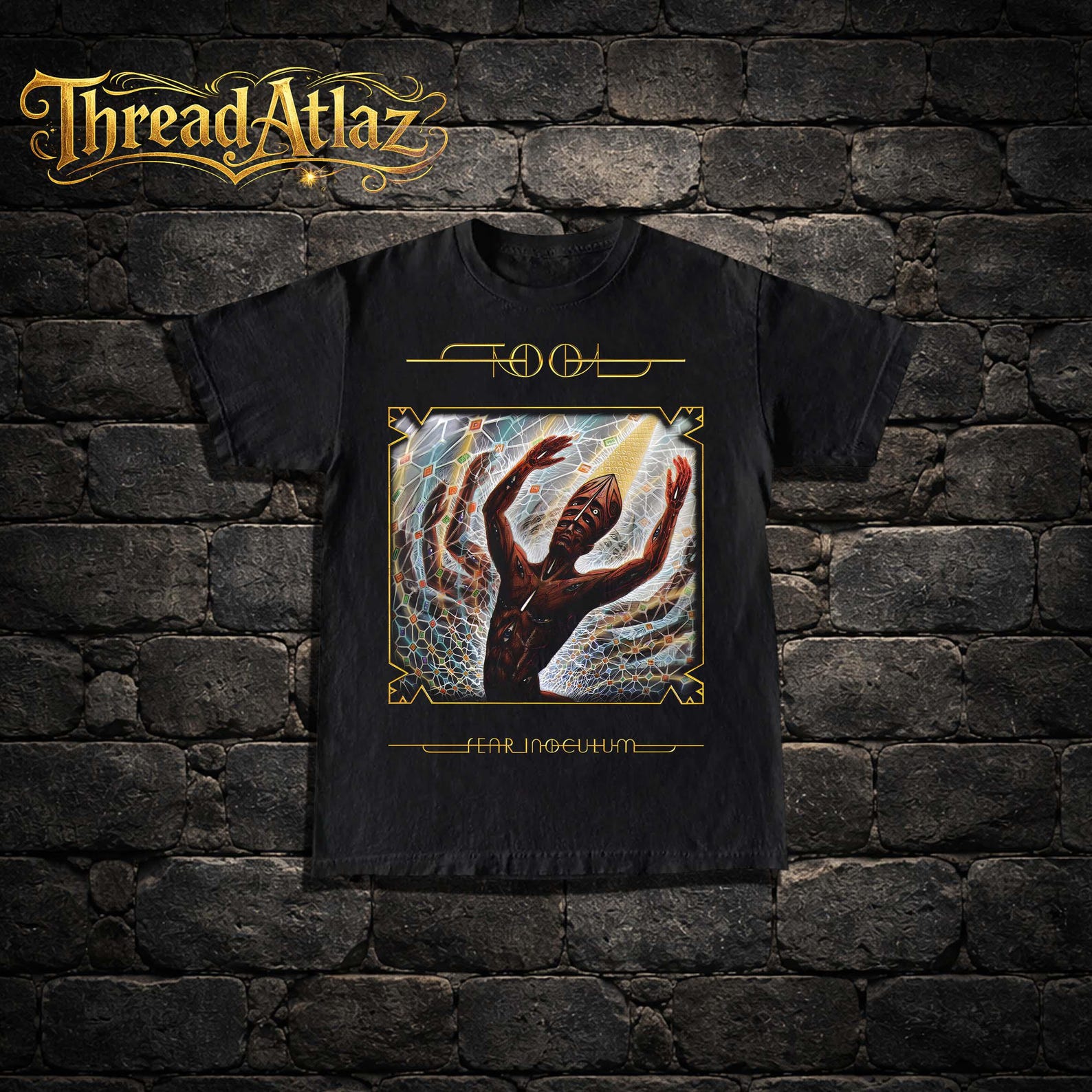 TOOL T-Shirt - Metal Music Shirt - Lateralus Album Shirt - Fear Inoculum - 10000 Days - Undertow - TOOL Merch - Unisex Rocker Clothing 3XL