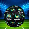 Custom Name Personalized Geometry Dash Print Size 5 Soccer Ball Training & Match Football, for Team, Kicking, Gift for Football