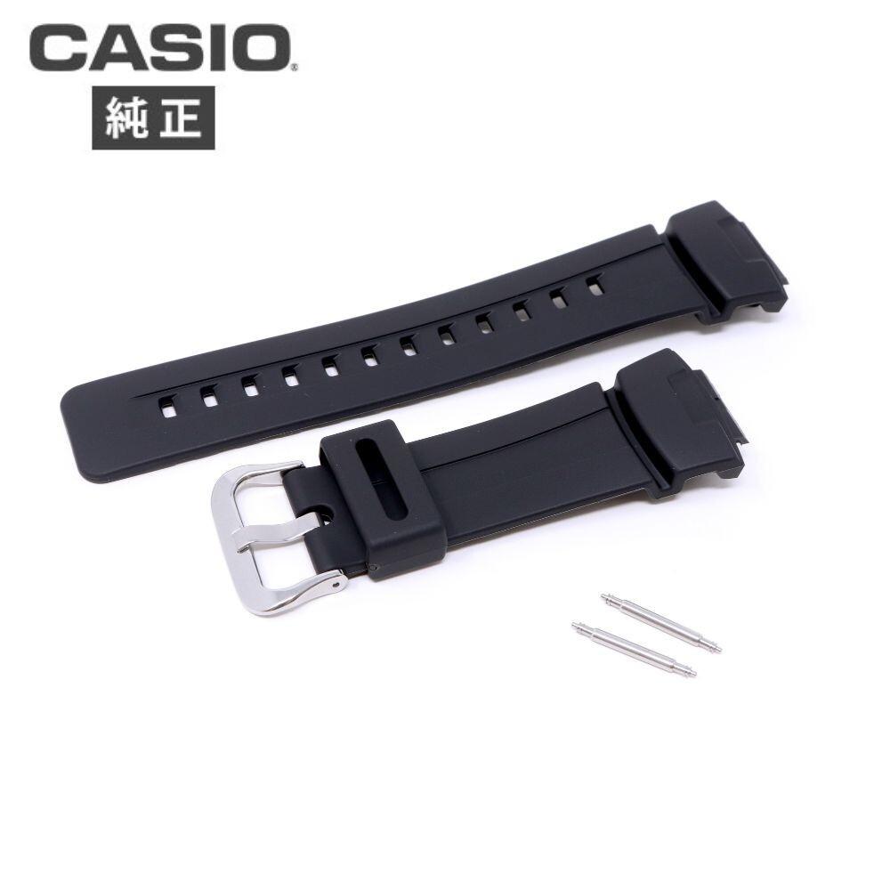 Casio Band for with Spring G-SHOCK G-100, G-101, G-200, G-2110, G-2300, Bars, Black.
