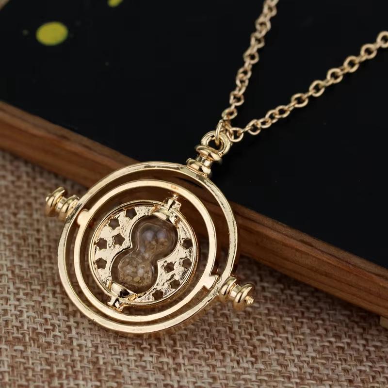 Harry Potter Newr Time Converter Hourglass Necklace Cosplay Dress Up Accessories Toy Gift