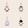 Penguin Sheep Otter Bear Plush Keychain Stuffed Doll Backpack Pendant Kids Gift