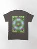 Pentangle Pastel Shades Multicolored Kaleidoscope Pentangle Pattern 4 Classic T-Shirt