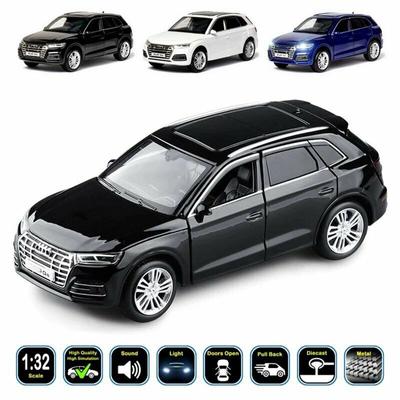 1/32 Escala Q5 SUV Liga Carro Modelo Diecast e Metal Jogo Carro Modelo Hipersônico Simulação Coleção Infantil Presente Jogo
