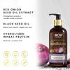 Wow Skin Science Kit de shampoing et revitalisant à l'huile de graines noires d'oignon rouge de pomme