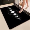 Satanic Black Goat Ritual Rectangular Rug Soundproof Noisereducing Carpet For Living Room Hallway Balcony Home Party Decor Halloween Gift