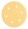 Velcro sandpaper 225 mm, K120, 5 pcs., with 6 holes for sanders 59G264, 59G265