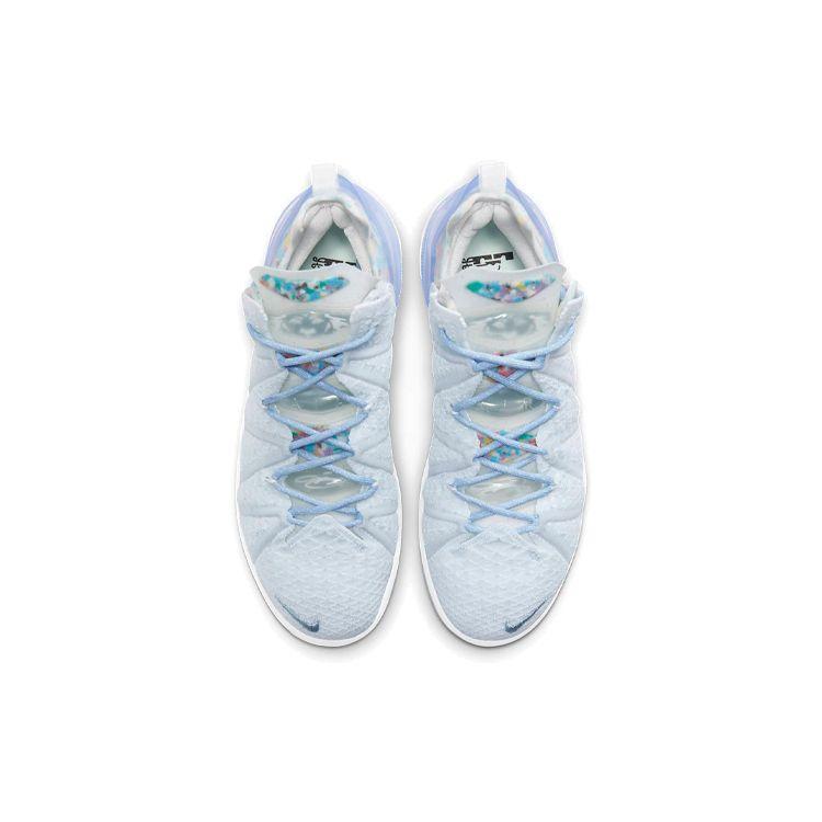 Nike LeBron 18 Play for the Future Men Sneakers Blue Blue-Tint Clear CW3156-400