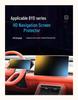Tempered Screen Protector for BYD Tang L Central Control & Car Navigation Display