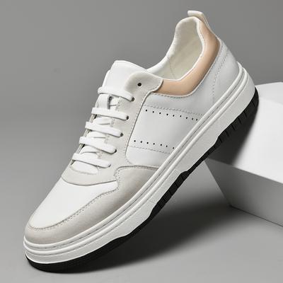 High Quality Men Casual Shoes Genuine Leather Men Sneakers Handmade Breathable Mens Tenis Masculino Luxury Brand Man Skate Shoes