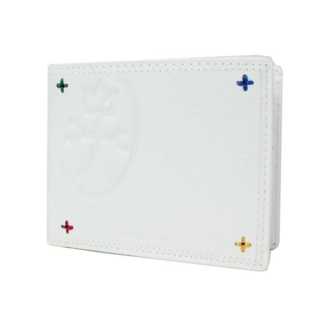 

ABBA Bifold Wallet Wallet ABBA 095604 [Castelbajac] (White) білий