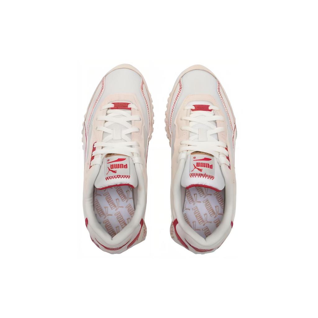 Puma Blktop Rider Comfortable Round Toe Versatile Lightweight Low Top Casual Shoes Unisex Casual Shoes Off-White 397194-01