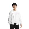 Calvin Klein Overlapping Letter Print Hooded Jacket Men Outerwear White J323211-YAF