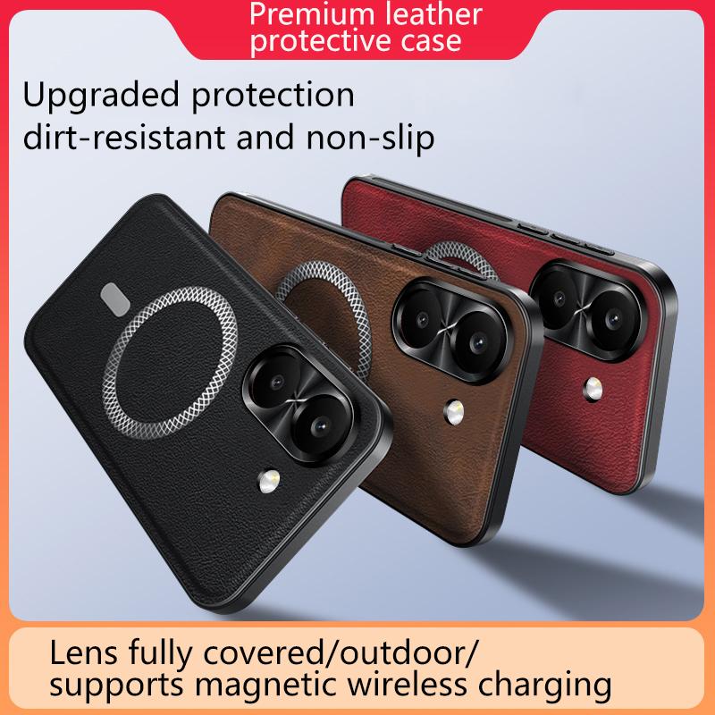 For Mi Poco F8 M8 X7 M7 F7 X6 F6 Pro X8 Pro Max High End Leather Metal Magnetic Ring Phone Case For Mi Poco F8 F7 Ultra