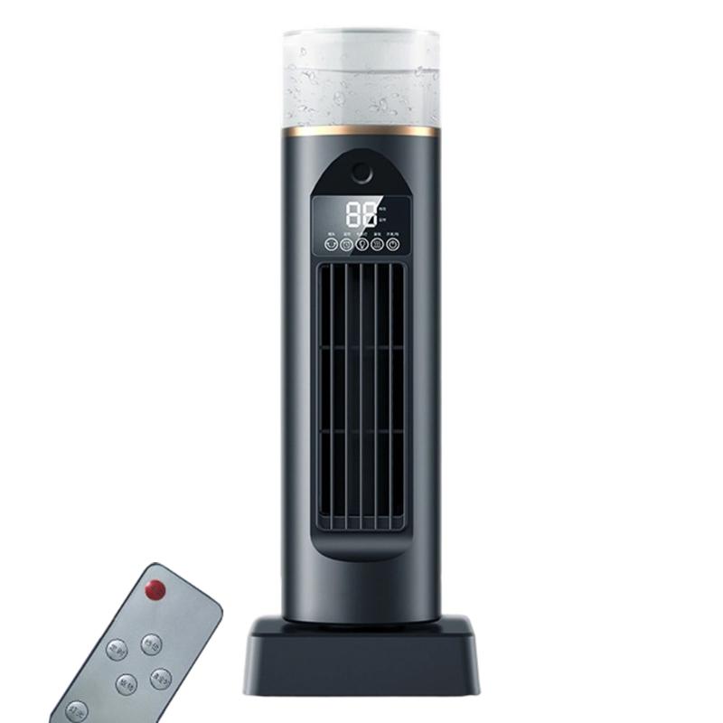 

Portable Air Conditioner Air Cooling Fan Conditioning Oscillating Mini Conditioner 6 Speed Water Misting For Bedroom чорний