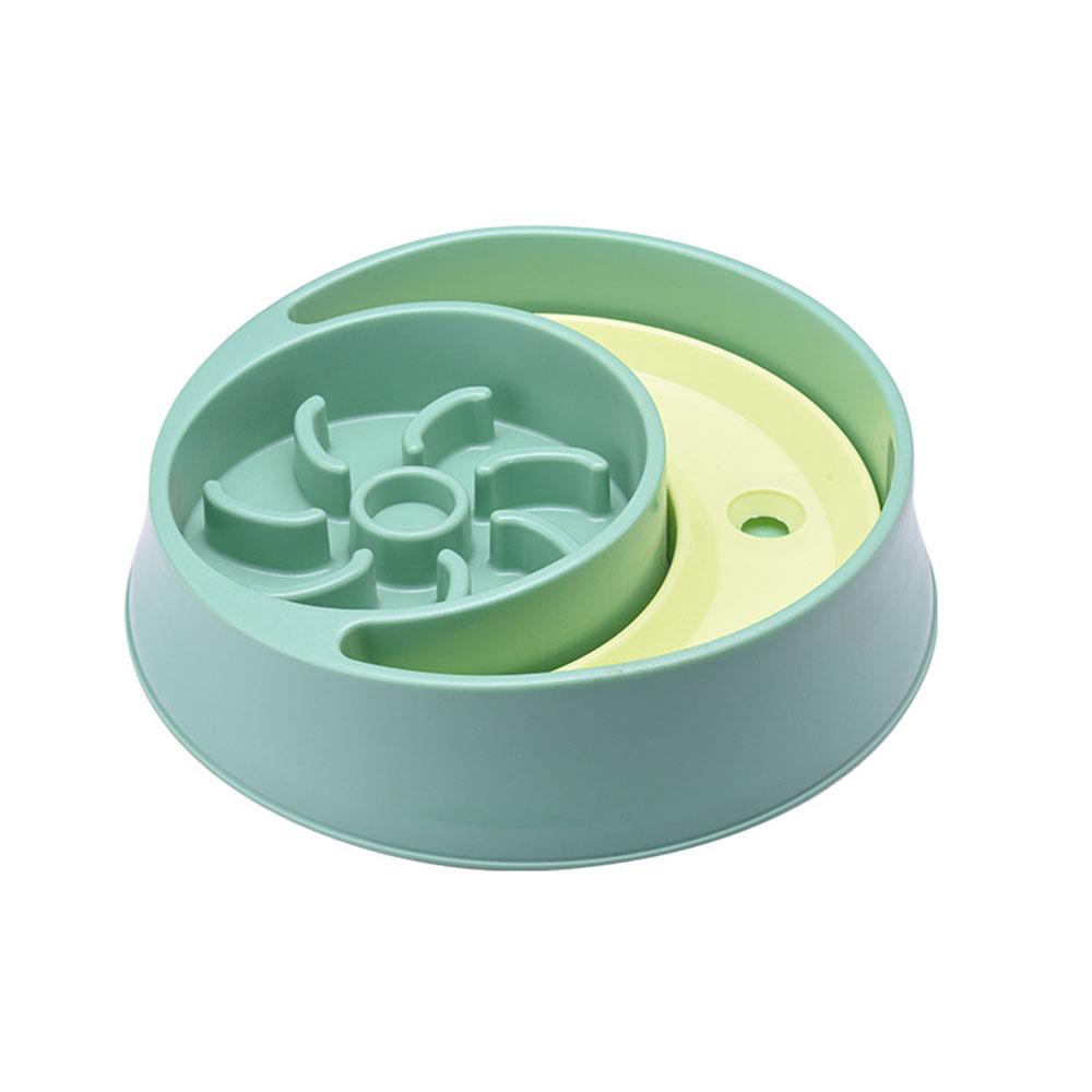 Dog Slow Feeder Bowl: Anti-Tip, Anti-Choke Design, Non-Slip Base, Slow Eating Food Bowl for Dogs, Pet Supplies