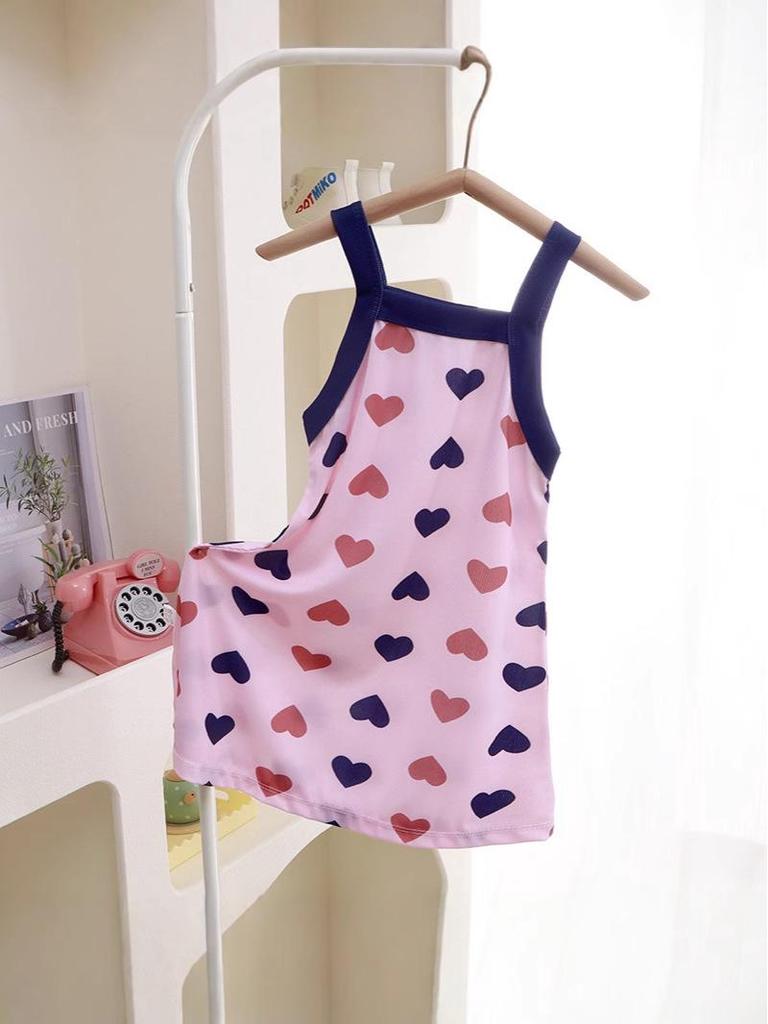 Süßes Plaid-Halterkleid für Mädchen - Ärmelloser Sommerstil