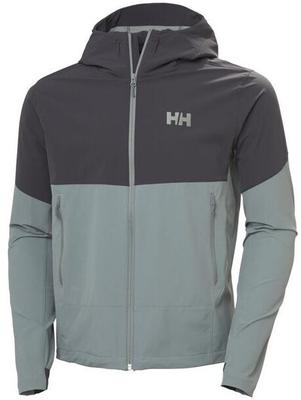 Kurtka Helly Hansen Blaze softshell z kapturem zielono-czarna