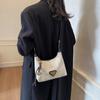 Retro Trendy High-end Hand Carry Small Square Bag 2025 Winter New Fashion Casual Shoulder Bag Niche Messenger Bag
