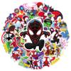 10/30/50pcs  Spider-Man and His Amazing Friends Cartoon Stickers Anime Decals Laptop Phone Waterproof Decoration Sticker