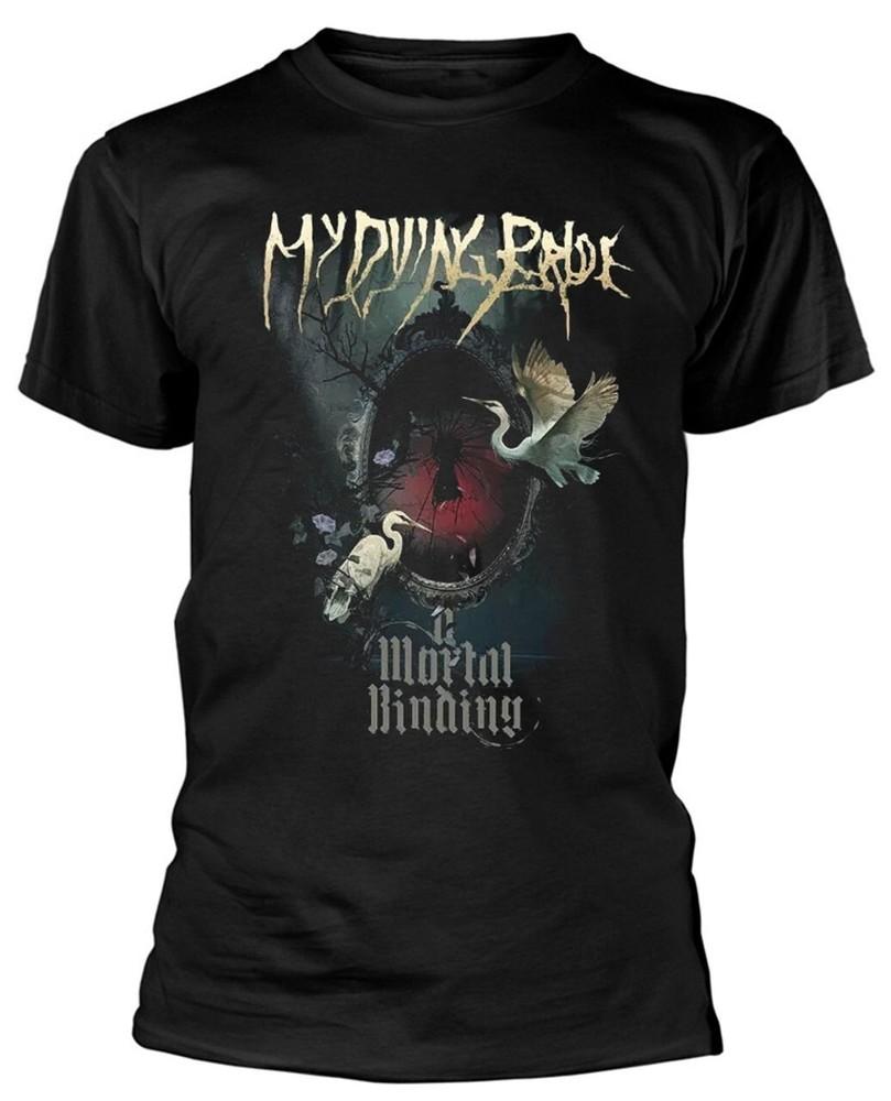

Чорна футболка My Dying Bride A Mortal Binding Бавовняна Унісекс S-5XL BO979 Унісекс футболка XL