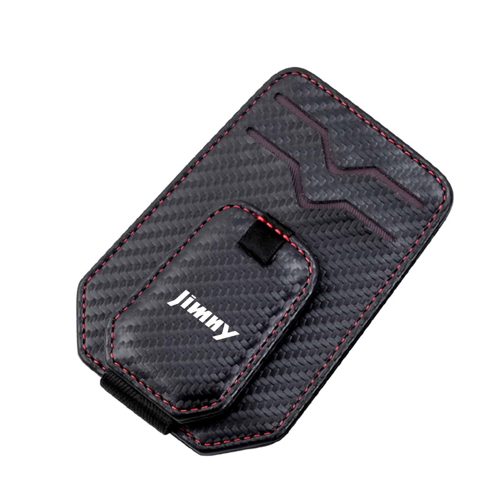 

InnoWave Car Storage, Sunglasses Clip, Compatible with Jimny, Leather, Sunglasses Clip, Car Sun Visor чёрный