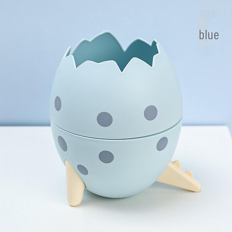 

Stylish Dinosaur Egg Pencil Holder & DIY Stationery Organizer синій