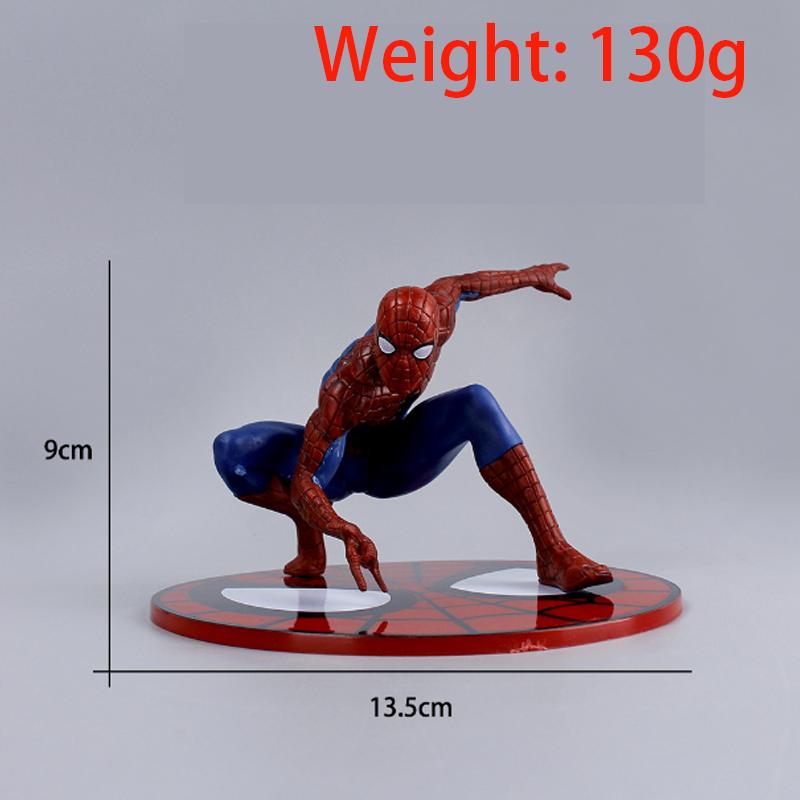 Фигурка-экшен Sv Action Человек-паук Майлз Моралес Коллекция Sentinel Marvel Человек-паук Через вселенные Фигурки Модель Игрушки