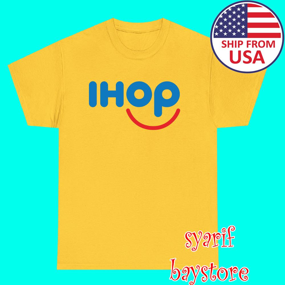 

IHOP International House Of Pancake Men#039;s Daisy Yellow Size S to 5XL Unisex T-Shirt XL