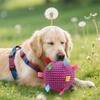 Bite-resistant Plush Dog Vocal Toy Ball Creative Pet Shake Sound Toy  Relieve Boredom