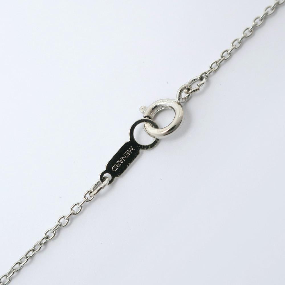 TIFFANY&Co. Heart Necklace Menard Collaboration Silver925 Heart 9.4g Women Used