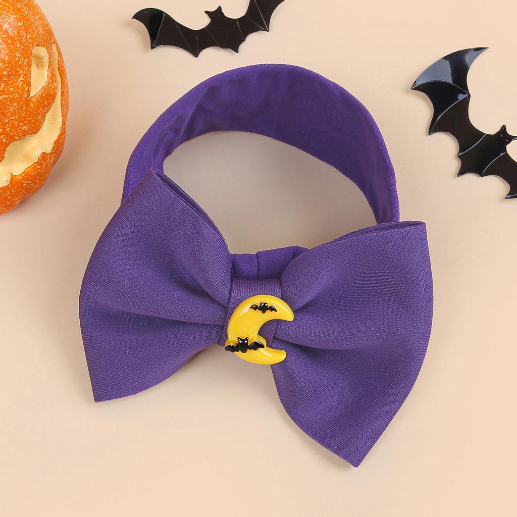 Baby Mädchen Stirnbänder 4,7 Zoll Halloween Haarschleifen mit Elastischen Weichen Neugeborenen Stirnbändern für Baby Mädchen Turban Säugling Kinder