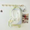 Embroidered Stylish Letter Backpack With Spliced Design For Campus And Travel