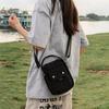 Women's Nylon Handbag Solid Color Mobile Phone Bag Multi-functional Shoulder Crossbody Bag